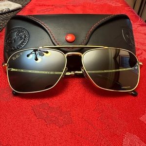 Ray-ban new caravan polarized sunglasses